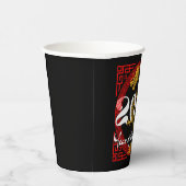 Gobelets En Papier Année du Dragon 2024 Zodiac chinois (Droite)