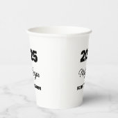 Gobelets En Papier Année du nom de la réunion familiale (Droite)