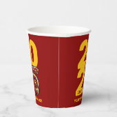 Gobelets En Papier Année rouge or du serpent 2025 (Droite)