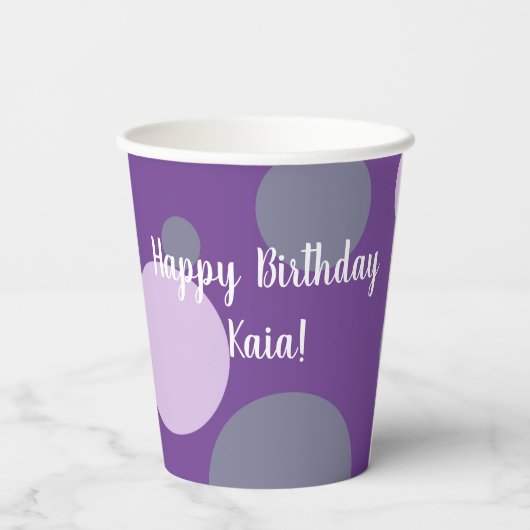 Gobelets En Papier Anniversaire Corgi   (Verso)