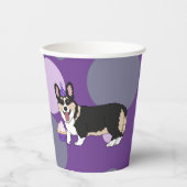 Gobelets En Papier Anniversaire Corgi   (Recto)