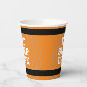 GOBELETS EN PAPIER ANNIVERSAIRE DE BASKETBALL (Gauche)