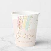 Gobelets En Papier Anniversaire de Cloud Nine Rainbow (Recto)