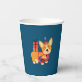 Gobelets En Papier Anniversaire de Corgi (Verso)