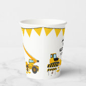 Gobelets En Papier Anniversaire de enfant de construction (Droite)