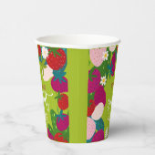 Gobelets En Papier Anniversaire de enfant de fraise sucrée (Droite)