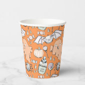 Gobelets En Papier Anniversaire de enfant d'Halloween doux et doux (Droite)