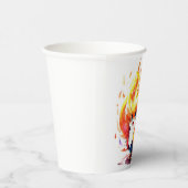 Gobelets En Papier Anniversaire de enfant d'incendie Phoenix (Droite)