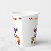 Gobelets En Papier Anniversaire de enfant du costume d'Halloween éffr (Gauche)