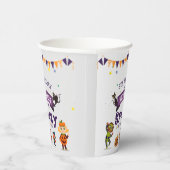 Gobelets En Papier Anniversaire de enfant du costume d'Halloween éffr (Droite)