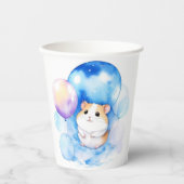 Gobelets En Papier Anniversaire de Hamster (Recto)