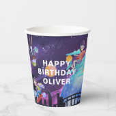 Gobelets En Papier Anniversaire de jeu en réalité virtuelle (Recto)