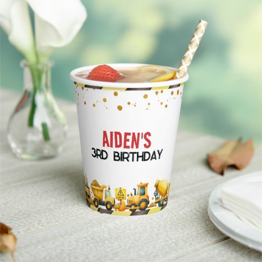 Gobelets En Papier Anniversaire de la construction (Insitu)