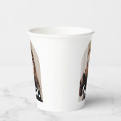 Gobelets En Papier Anniversaire de la photo à quatre arches (Droite)