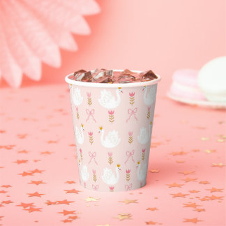 Gobelets En Papier Anniversaire de la princesse de Swan