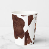 Gobelets En Papier Anniversaire de la vache Highland (Droite)