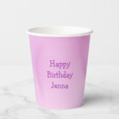 Gobelets En Papier Anniversaire de l'Anime Axolotl (Verso)