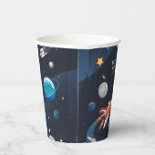 Gobelets En Papier Anniversaire de l'espace (Droite)