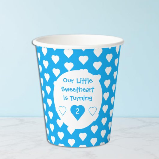 Gobelets En Papier Anniversaire de Little Sweethee