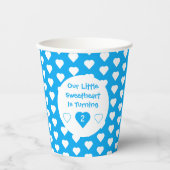 Gobelets En Papier Anniversaire de Little Sweethee (Recto)