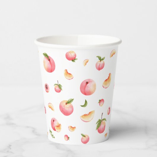 Gobelets En Papier Anniversaire de Peach (Gauche)