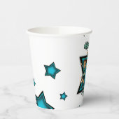 Gobelets En Papier Anniversaire des Chevrons (Gauche)