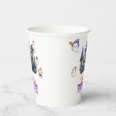 Gobelets En Papier Anniversaire d'Halloween Cute Spooktacular (Droite)