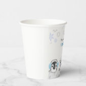 Gobelets En Papier Anniversaire d'hiver Animaux (Droite)