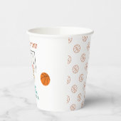 Gobelets En Papier Anniversaire du basket-ball (Gauche)