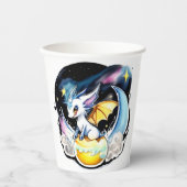 Gobelets En Papier Anniversaire du dragon (Recto)