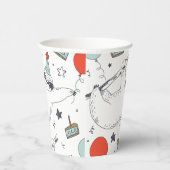 Gobelets En Papier Anniversaire du joli Sloth (Droite)