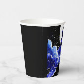 Gobelets En Papier Anniversaire du loup hurlant de charme (Droite)