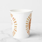 Gobelets En Papier Anniversaire du soleil, soleil 1er anniversaire, s (Droite)