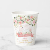 Gobelets En Papier Anniversaire du Swan (Verso)