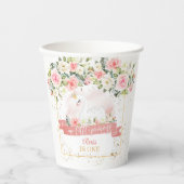 Gobelets En Papier Anniversaire du Swan (Recto)