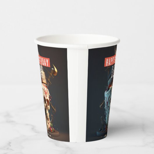 Gobelets En Papier Anniversaire du thème Pirate (Droite)