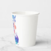 Gobelets En Papier Anniversaire enchanté du dragon qui respire le feu (Gauche)