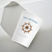 Gobelets En Papier Anniversaire marin de charme