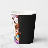 Gobelets En Papier Anniversaire simple de Donut pour enfants (Gauche)