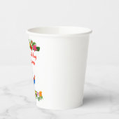 Gobelets En Papier Anniversaire tropical du joli perroquet (Gauche)