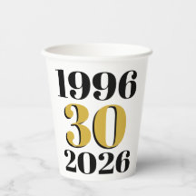 Anniversaire Vintage 1996 30 ans