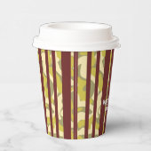 Gobelets En Papier Any Age Camouflage Stripe Birthday (Droite)