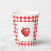 Gobelets En Papier Apple Birday Paper Cup (Verso)