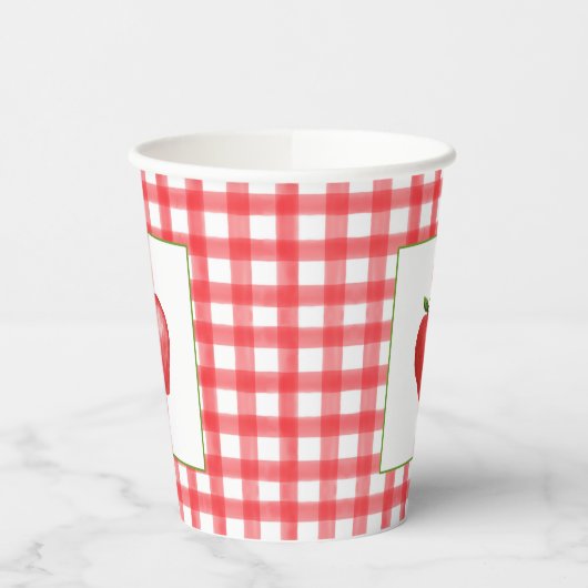 Gobelets En Papier Apple Birday Paper Cup (Gauche)