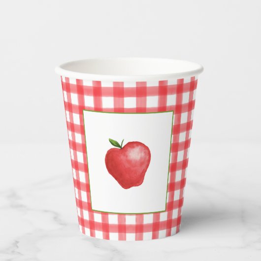 Gobelets En Papier Apple Birday Paper Cup (Recto)