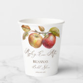 Gobelets En Papier Appley toujours après pomme chute nuptiale douche (Recto)