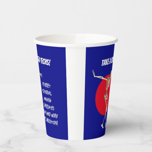 Gobelets En Papier Appréciation technique du squelette de levage (Gauche)