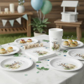 Gobelets En Papier Aquarelle Chèvre de ferme, sur mesure