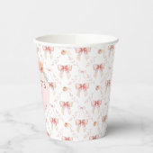 Gobelets En Papier Aquarelle de l'arc coquette (Gauche)