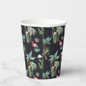 Gobelets En Papier Aquarelle Motif Palm (Droite)